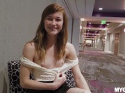 MYGF - Precious Petite Ginger Alaina Dawson Sucking And Fucking 3/16