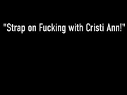 Latina Lesbian Angelina Castro Fills Cristi Ann With A Strap On Cock! 1/16