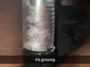 Penis pump growth  3/16
