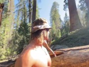Naked fun in the Sequoia National Forest 15/16