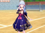 【エロゲーコイカツ！】原神 神里綾華3DCG巨乳アニメ動画[Hentai Game Koikatsu! Genshin Ayaka Kamisato(Anime 3DCG Video)] 1/16