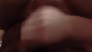 Self lick auto fellatio Just the tip cum in mouth