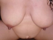 SOY TU PUTA Embarazada cachonda chupa y monta verga bien rico 2da. Parte 10/16