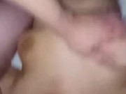 Fat neighbour facefucks horny slut wife 7/16