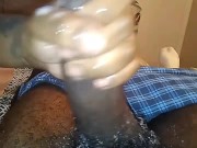 MOISTURIZED HANDJOB FEELS MUCH BETTER WHEN EBONY DOES IT!!!!! #Big&BLACK 5/16