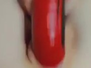 Milf Pussy Fucked To I Orgasm Hard And Drip Thick Cream Over Mr Hankey’s Cyclops Pulsating Pussy 