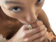 She came over for a Quick BJ 5/16