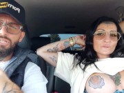 Ladymuffin e Tommy A Canaglia in giro in auto...  7/16