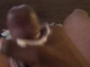 Stroking my cock 16/16