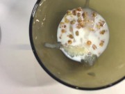 I'm cooking dinner with cum for my step sister 12/16