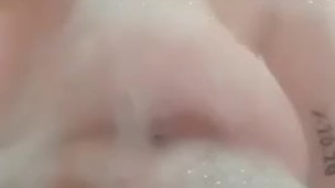 Sexy shower and blowjob/cumshot