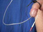 Hot orgasm from sounding ESTIM to cum in the tubule 1/16