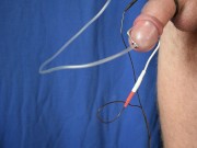 Hot orgasm from sounding ESTIM to cum in the tubule 6/16