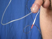 Hot orgasm from sounding ESTIM to cum in the tubule 9/16