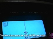 Freaky College Girl Is Naked In My Passenger Seat 1/16