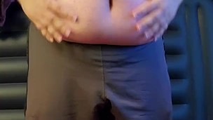 Fat Boy Jerks Ropes of Cum