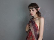 JoPlum little elf blowjob with dildo and teasing 1/16