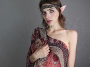 JoPlum little elf blowjob with dildo and teasing 2/16