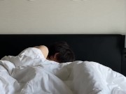 【個人撮影】色白素人彼女と我慢できずに早朝から生ハメセックス！日本人/ハメ撮り/POV - Raw Saddle Sex With Japanese Amateurs 1/16