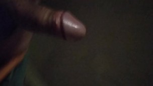 Gay cruising cock in public bathroom