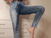Jeans and Panties Wetting, Pissing In Panties, Soaking Wet Panties, WETTING JEANS