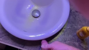 Roommate left her sexy panties in bathroom pov solo ginger construction worker