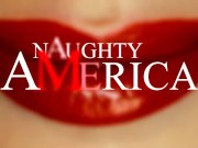 Naughty America - Nickey Huntsman can't wait to ride Nathan's hard cock 16/16