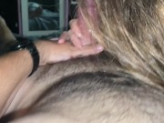 Pipe matinale avec éjaculation sur mes seins 13/16