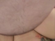 Amateur tattooed wife gets fucked and cummed on
