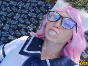 compilation of a sea of ​​delicious cum for schoolgirl with glasses 10/16