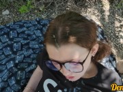 compilation of a sea of ​​delicious cum for schoolgirl with glasses 2/16