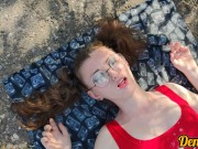 compilation of a sea of ​​delicious cum for schoolgirl with glasses