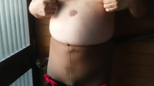 Crosdresser Milk masterbation