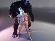 Anal Slave for Monster Cock 3D 8/16