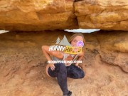 Hiking gets Naughty with Molly Pills and Haighlee Dallas - Horny Hiking - POV 4K 16/16