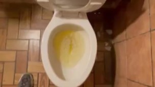 FedEx Guy takes a piss
