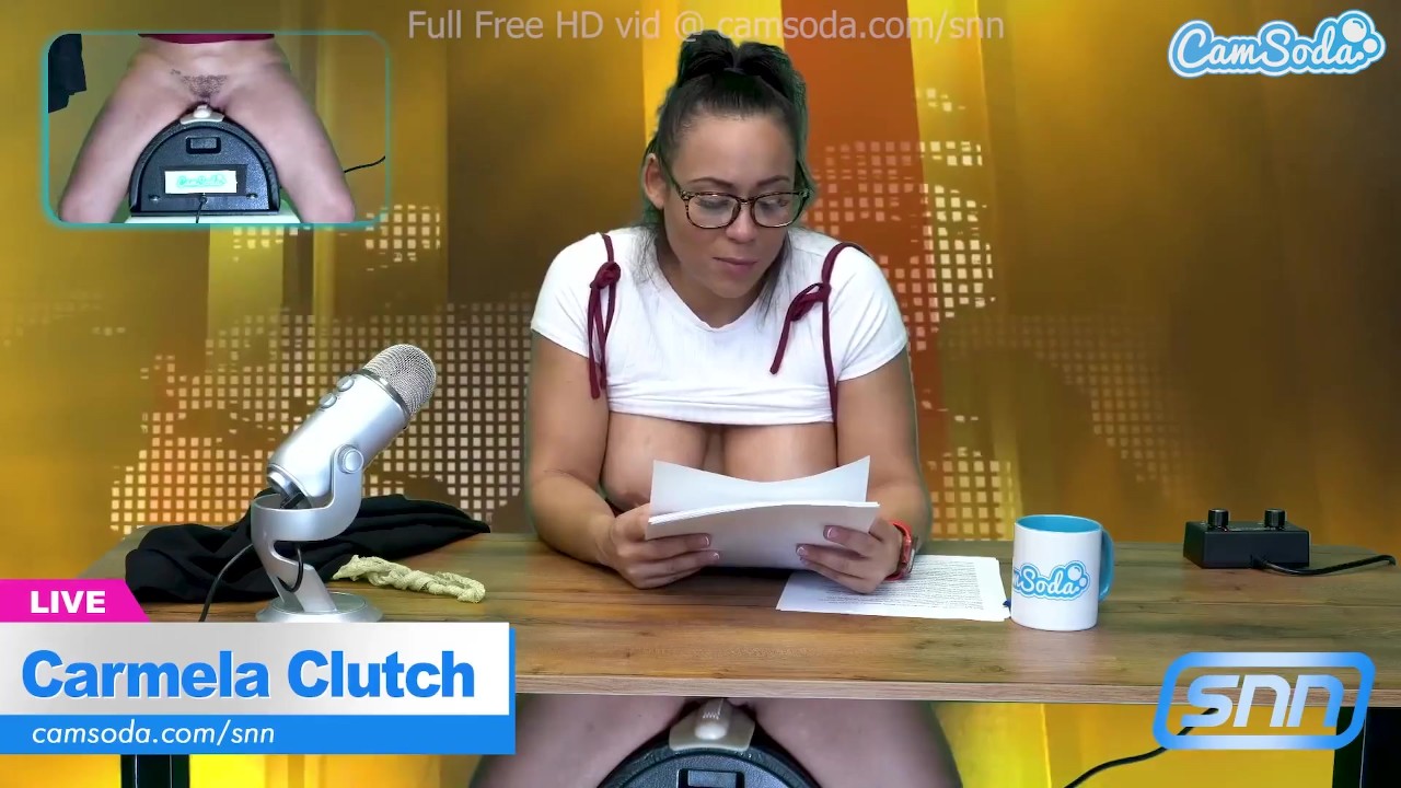 Hot Latina news anchor masturbation on air - RedTube