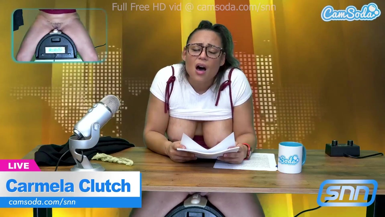 Hot Latina news anchor masturbation on air - RedTube