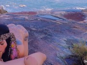 SEX IN PARADISE ANAL ASS GIRLFRIEND AMADORA PUBLIC BEACH - SEXDOLL 520 6/16