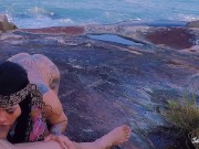 SEX IN PARADISE ANAL ASS GIRLFRIEND AMADORA PUBLIC BEACH - SEXDOLL 520 7/16