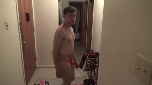 Man in A Thong!