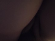 Amateur wife can barely take massive cock sleeve from behind. 10/16