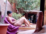 I show my big erection to my stepmother, she couldn't resist the temptation... 7/16