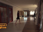 Black haired small boobed teen Anie Darling gets fucked in POV 4/16