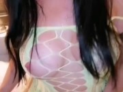 Goddess milf with sexy body fucks and squirts. For full film/movie write private 4/16