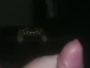 Stroking my big cock 7/16