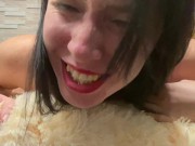 ТРАХАЕТ ЛЮБОВНИК А ЖЕНА СНИМАЕТ СЕЛФИ КАК ЕЁ ЕБУТ. ХВАТИТ ОСТАНОВИТЬ! СО СЛОВАМИ ДИАЛОГАМИ 11/16