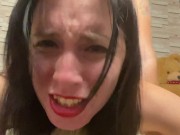 ТРАХАЕТ ЛЮБОВНИК А ЖЕНА СНИМАЕТ СЕЛФИ КАК ЕЁ ЕБУТ. ХВАТИТ ОСТАНОВИТЬ! СО СЛОВАМИ ДИАЛОГАМИ 5/16