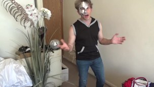 Wicked Sorcerer Gets Raw for Muscular Hunk in A Solo Jerkoff!