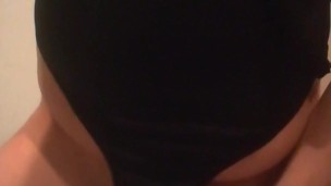 Cum in body and tights